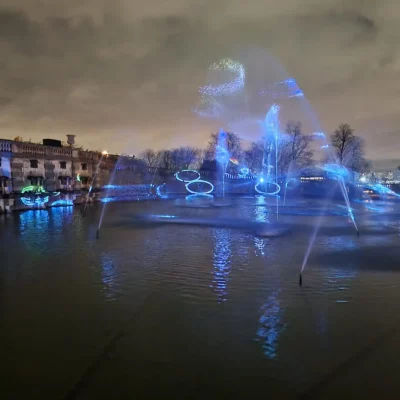 Concepts show - Hologramme laser - Saint-Cloud - Lumières en Seine